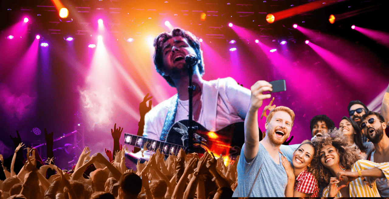 Alex Warren en concierto