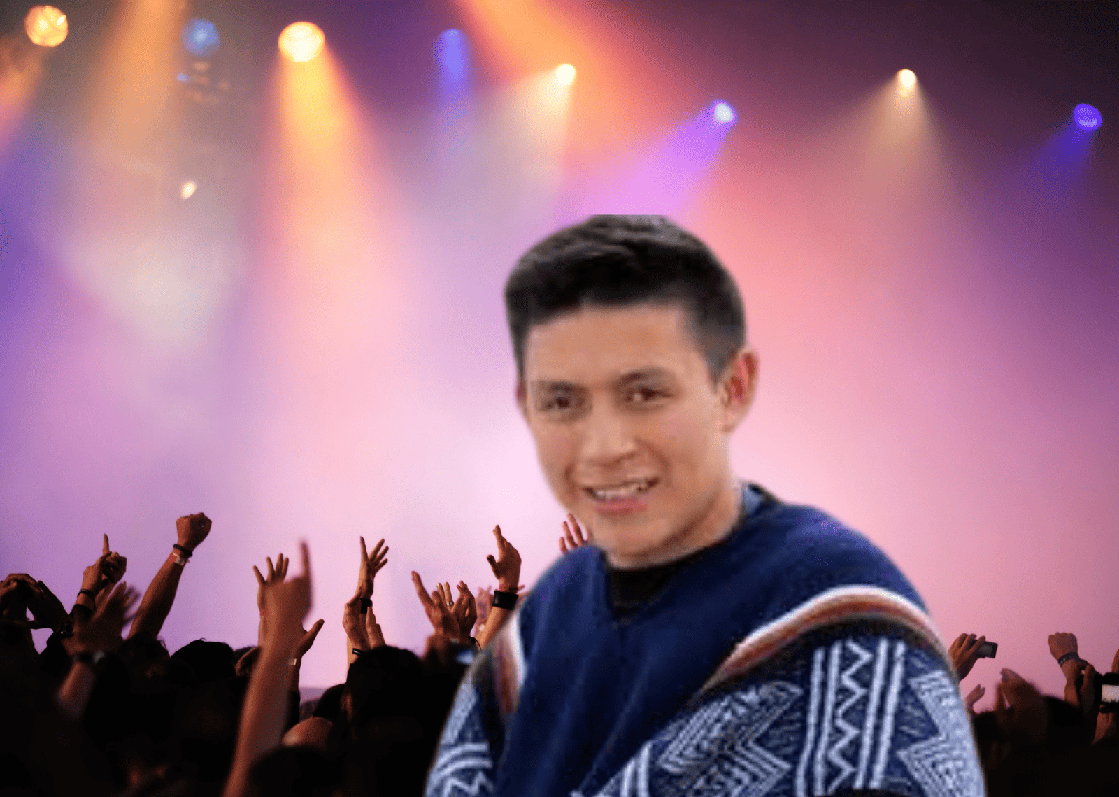 Jhon Valverde en concierto